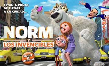 NORM Y LOS INVENCIBLES<br>HABLADA EN CASTELLANO